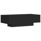 Coffee Table Black 100x49.5x31 cm Engineered Wood