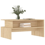 Coffee Table 90X55X42.5 Cm Engineered Wood
