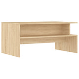 Coffee Table 90X55X42.5 Cm Engineered Wood
