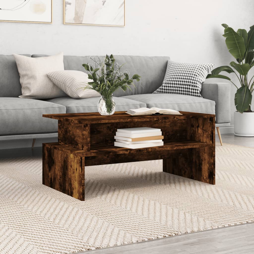 Coffee Table 90X55X42.5 Cm Engineered Wood