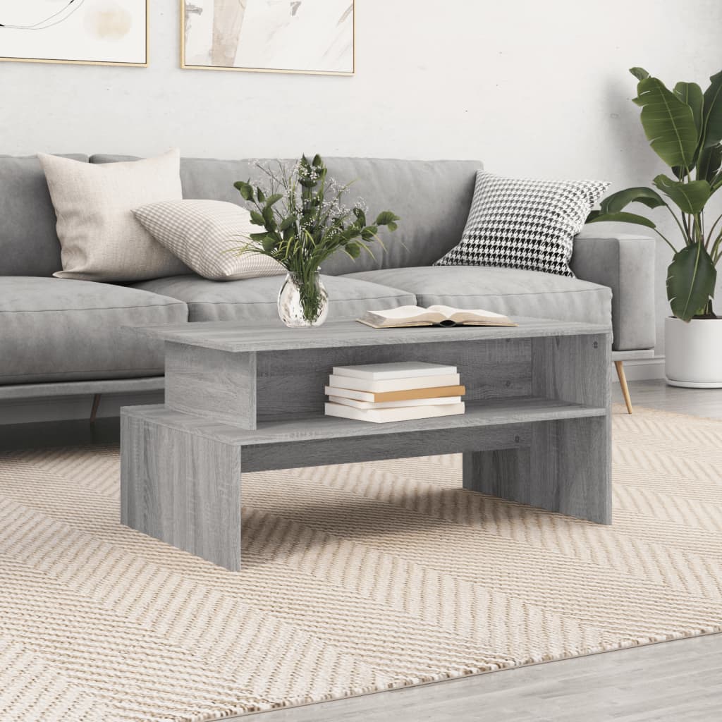 Coffee Table 90X55X42.5 Cm Engineered Wood