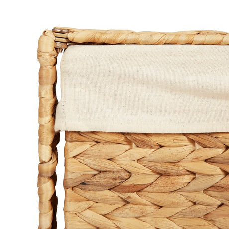Laundry Basket 44X34X64 Cm Water Hyacinth