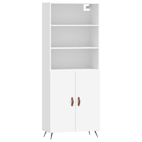 Highboard 69.5X34X180 Cm Engineered Wood