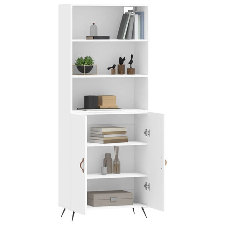 Highboard 69.5X34X180 Cm Engineered Wood