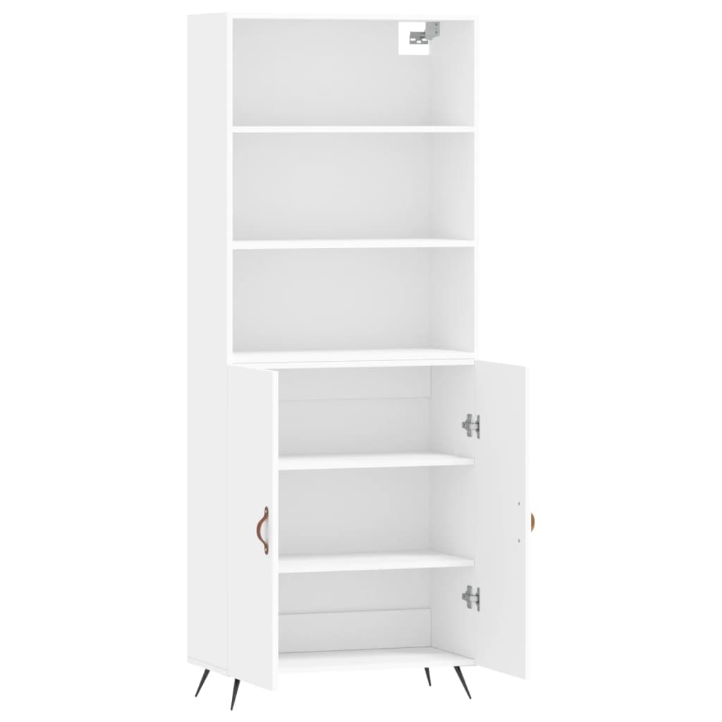 Highboard 69.5X34X180 Cm Engineered Wood