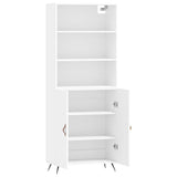 Highboard 69.5X34X180 Cm Engineered Wood