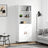 Highboard 69.5X34X180 Cm Engineered Wood