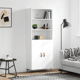 Highboard 69.5X34X180 Cm Engineered Wood
