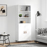 Highboard 69.5X34X180 Cm Engineered Wood