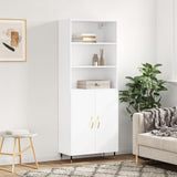 Highboard 69.5X34X180 Cm Engineered Wood