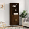 Highboard 69.5X34X180 Cm Engineered Wood