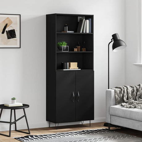 Highboard 69.5X34X180 Cm Engineered Wood