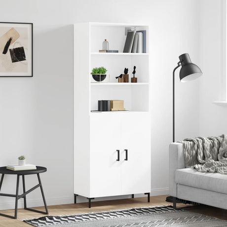 Highboard 69.5X34X180 Cm Engineered Wood