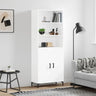 Highboard 69.5X34X180 Cm Engineered Wood
