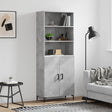 Highboard 69.5X34X180 Cm Engineered Wood