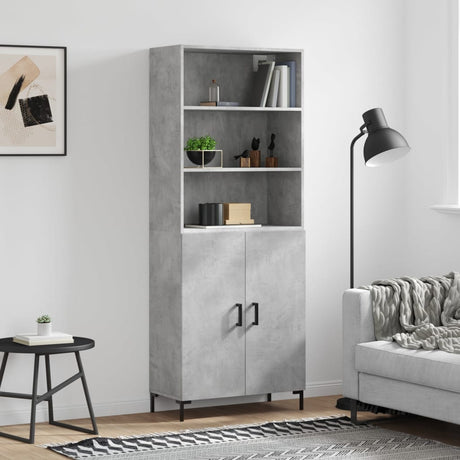 Highboard 69.5X34X180 Cm Engineered Wood