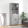 Highboard 69.5X34X180 Cm Engineered Wood