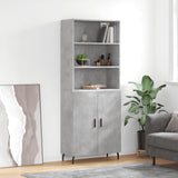 Highboard 69.5X34X180 Cm Engineered Wood