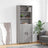 Highboard 69.5X34X180 Cm Engineered Wood
