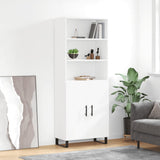 Highboard 69.5X34X180 Cm Engineered Wood