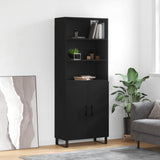 Highboard 69.5X34X180 Cm Engineered Wood