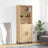 Highboard 69.5X34X180 Cm Engineered Wood