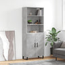 Highboard 69.5X34X180 Cm Engineered Wood
