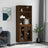 Highboard 69.5X34X180 Cm Engineered Wood
