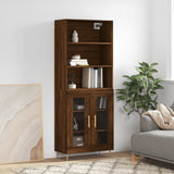 Highboard 69.5X34X180 Cm Engineered Wood