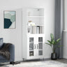 Highboard 69.5X34X180 Cm Engineered Wood