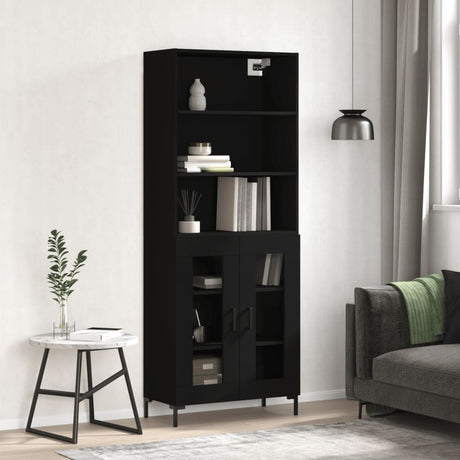 Highboard 69.5X34X180 Cm Engineered Wood