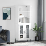 Highboard 69.5X34X180 Cm Engineered Wood