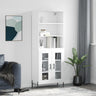 Highboard 69.5X34X180 Cm Engineered Wood