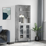 Highboard 69.5X34X180 Cm Engineered Wood