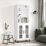 Highboard 69.5X34X180 Cm Engineered Wood