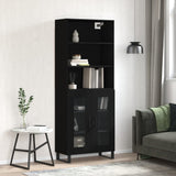 Highboard 69.5X34X180 Cm Engineered Wood