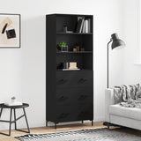Highboard 69.5X34X180 Cm Engineered Wood