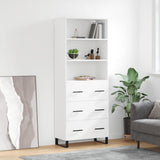 Highboard 69.5X34X180 Cm Engineered Wood