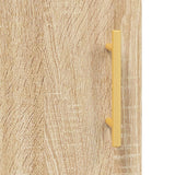 Highboard 69.5X34X180 Cm Engineered Wood