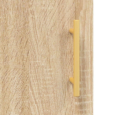 Highboard 69.5X34X180 Cm Engineered Wood