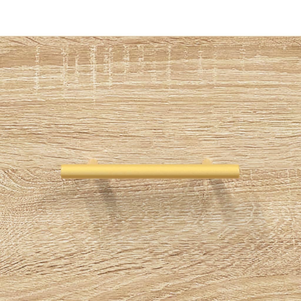 Highboard 69.5X34X180 Cm Engineered Wood