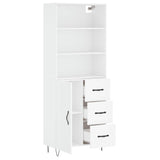 Highboard 69.5X34X180 Cm Engineered Wood