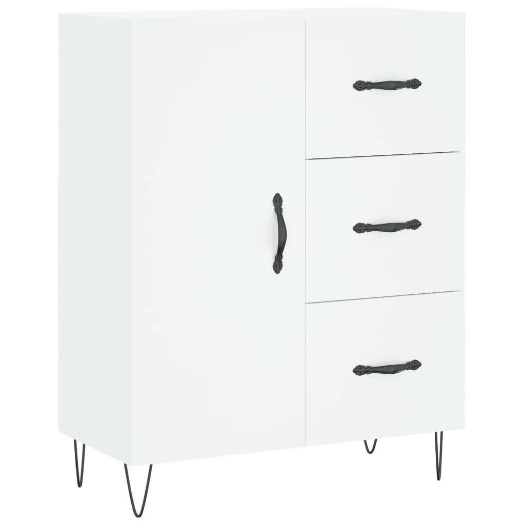 Highboard 69.5X34X180 Cm Engineered Wood