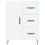 Highboard 69.5X34X180 Cm Engineered Wood