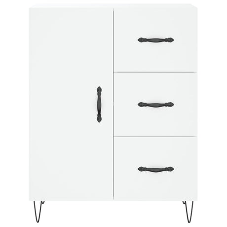 Highboard 69.5X34X180 Cm Engineered Wood