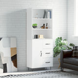 Highboard 69.5X34X180 Cm Engineered Wood