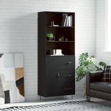 Highboard 69.5X34X180 Cm Engineered Wood