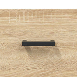Highboard 69.5X34X180 Cm Engineered Wood
