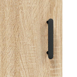 Highboard 69.5X34X180 Cm Engineered Wood