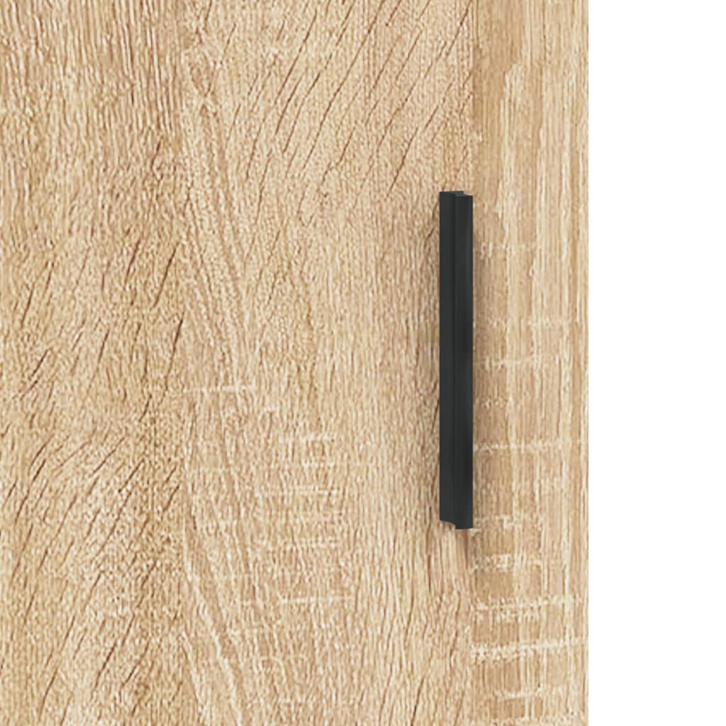 Highboard 69.5X34X180 Cm Engineered Wood